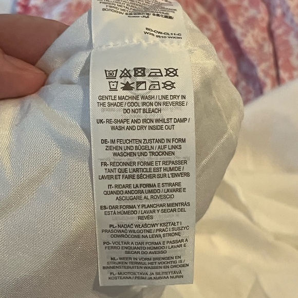 Mini Boden Girls Pink and white Floral dress - Picture 5 of 5